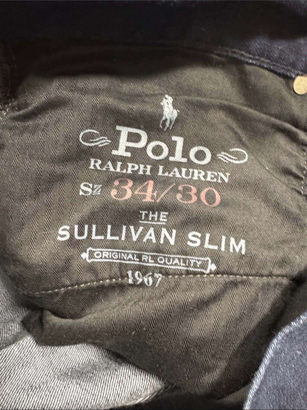 Polo by Ralph Lauren Navy Slim Straight Men’s Jeans